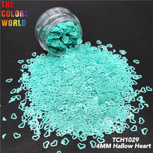 Load image into Gallery viewer, Hollow Heart Solvent Resistant Glitter