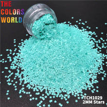 Load image into Gallery viewer, Solvent Resistant Star Glitter Shape