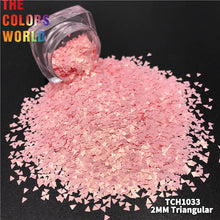 Load image into Gallery viewer, Solvent Resistant Triangle Glitter