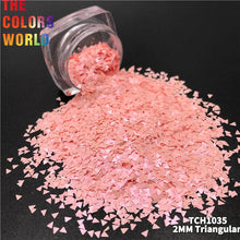 Load image into Gallery viewer, Solvent Resistant Triangle Glitter