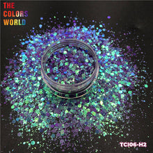 Load image into Gallery viewer, Pearlescent Iridescent Chunky Glitter