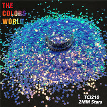 Load image into Gallery viewer, Iridescent Star Shape Glitter