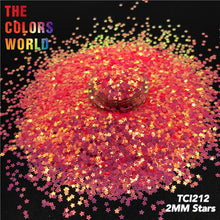 Load image into Gallery viewer, Iridescent Star Shape Glitter