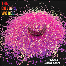 Load image into Gallery viewer, Iridescent Star Shape Glitter