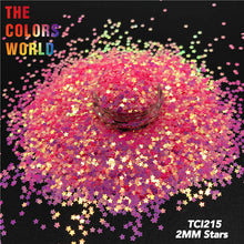 Load image into Gallery viewer, Iridescent Star Shape Glitter