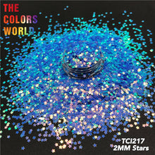 Load image into Gallery viewer, Iridescent Star Shape Glitter