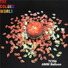 Load image into Gallery viewer, Pearlescent Iridescent Balloon Shape Glitter