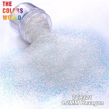 Load image into Gallery viewer, Iridescent Rainbow Color Glitter Powder