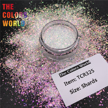 Load image into Gallery viewer, TCT-606 Rainbow Shinning Irregular Shards Nails Glitter Makeup Decoration Nail Design