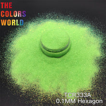 Load image into Gallery viewer, Iridescent Rainbow Hexagon Glitter