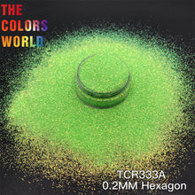 Load image into Gallery viewer, Iridescent Rainbow Hexagon Glitter