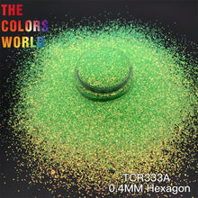 Load image into Gallery viewer, Iridescent Rainbow Hexagon Glitter