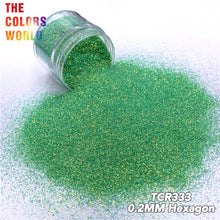 Load image into Gallery viewer, Iridescent Rainbow Color Glitter Powder