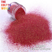 Load image into Gallery viewer, Iridescent Rainbow Color Glitter Powder