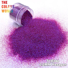 Load image into Gallery viewer, Iridescent Rainbow Color Glitter Powder