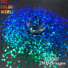 Load image into Gallery viewer, Color Shift Hexagon Glitter