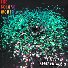 Load image into Gallery viewer, Color Shift Hexagon Glitter