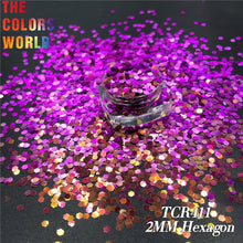 Load image into Gallery viewer, Color Shift Hexagon Glitter