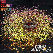 Load image into Gallery viewer, Color Shift Hexagon Glitter