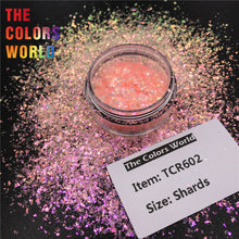 Load image into Gallery viewer, TCT-606 Rainbow Shinning Irregular Shards Nails Glitter Makeup Decoration Nail Design