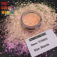 Load image into Gallery viewer, TCT-606 Rainbow Shinning Irregular Shards Nails Glitter Makeup Decoration Nail Design