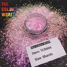 Load image into Gallery viewer, TCT-606 Rainbow Shinning Irregular Shards Nails Glitter Makeup Decoration Nail Design