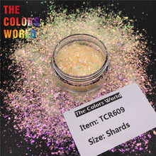 Load image into Gallery viewer, TCT-606 Rainbow Shinning Irregular Shards Nails Glitter Makeup Decoration Nail Design