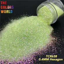 Load image into Gallery viewer, High Shining Rainbow Neon Colors Glitter