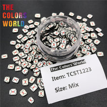 Load image into Gallery viewer, TCST-019 Heart Valentine's Day Polymer Clay Hot Soft Clay Craft Sprinkles Uña Nail Art DIY