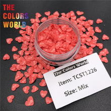 Load image into Gallery viewer, TCST-019 Heart Valentine's Day Polymer Clay Hot Soft Clay Craft Sprinkles Uña Nail Art DIY