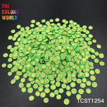 Load image into Gallery viewer, TCST-024 Fruit Polymer Clay Hot Soft Clay Fruta Sprinkles Nails Decoration Manicure Crafts