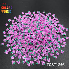 Load image into Gallery viewer, TCST-024 Fruit Polymer Clay Hot Soft Clay Fruta Sprinkles Nails Decoration Manicure Crafts
