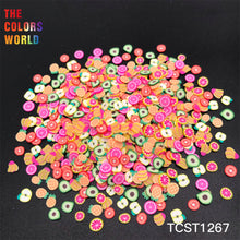 Load image into Gallery viewer, TCST-024 Fruit Polymer Clay Hot Soft Clay Fruta Sprinkles Nails Decoration Manicure Crafts