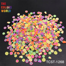 Load image into Gallery viewer, TCST-024 Fruit Polymer Clay Hot Soft Clay Fruta Sprinkles Nails Decoration Manicure Crafts