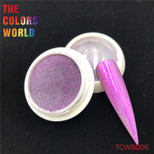 Load image into Gallery viewer, TCT-595 Unicorn Mirror Magic Holographic Chrome Nails Powder Galaxy Nail Glitter Eye Shadow Makeup Henna Aurola Mermaid Manicure