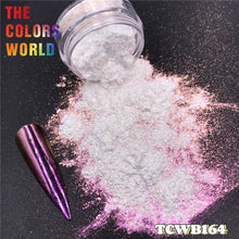 Load image into Gallery viewer, TCT-612 Unicorn White Chameleon Powder Chrome Nails Powder Rainbow Powder Colorful Nails Glitter Aurora Glitter Mermaid Manicure