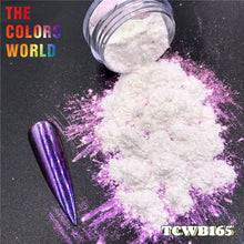 Load image into Gallery viewer, TCT-612 Unicorn White Chameleon Powder Chrome Nails Powder Rainbow Powder Colorful Nails Glitter Aurora Glitter Mermaid Manicure