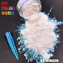 Load image into Gallery viewer, TCT-612 Unicorn White Chameleon Powder Chrome Nails Powder Rainbow Powder Colorful Nails Glitter Aurora Glitter Mermaid Manicure