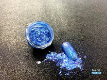 Load image into Gallery viewer, TCT-600 Polarizing Opal Flake Blue Iridescent Confetti Nails Glitter ногти дизайн светящиеся uñas Manicure Festival Accessories