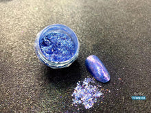 Load image into Gallery viewer, TCT-600 Polarizing Opal Flake Blue Iridescent Confetti Nails Glitter ногти дизайн светящиеся uñas Manicure Festival Accessories