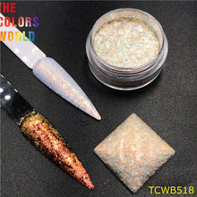 Load image into Gallery viewer, Transparent Iridescent Chameleon Foil  TCWB518
