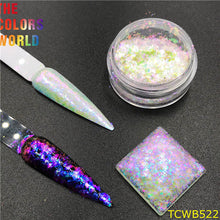 Load image into Gallery viewer, Transparent Iridescent Chameleon Foil  TCWB522 

