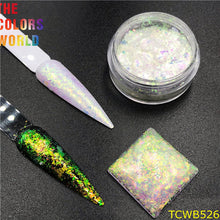 Load image into Gallery viewer, Transparent Iridescent Chameleon Foil  TCWB526

