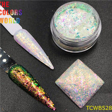 Load image into Gallery viewer, Transparent Iridescent Chameleon Foil  TCWB528
