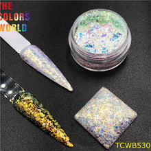 Load image into Gallery viewer, Transparent Iridescent Chameleon Foil  TCWB530

