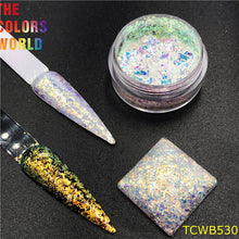 Load image into Gallery viewer, Transparent Iridescent Chameleon Foil TCWB530