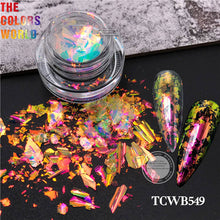Load image into Gallery viewer, Transparent Colorful Chameleon Flakes