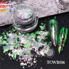 Load image into Gallery viewer, Transparent Colorful Chameleon Flakes