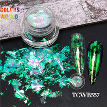 Load image into Gallery viewer, Transparent Colorful Chameleon Flakes