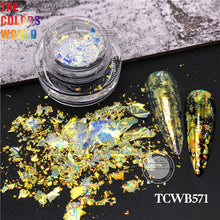 Load image into Gallery viewer, Transparent Colorful Chameleon Flakes